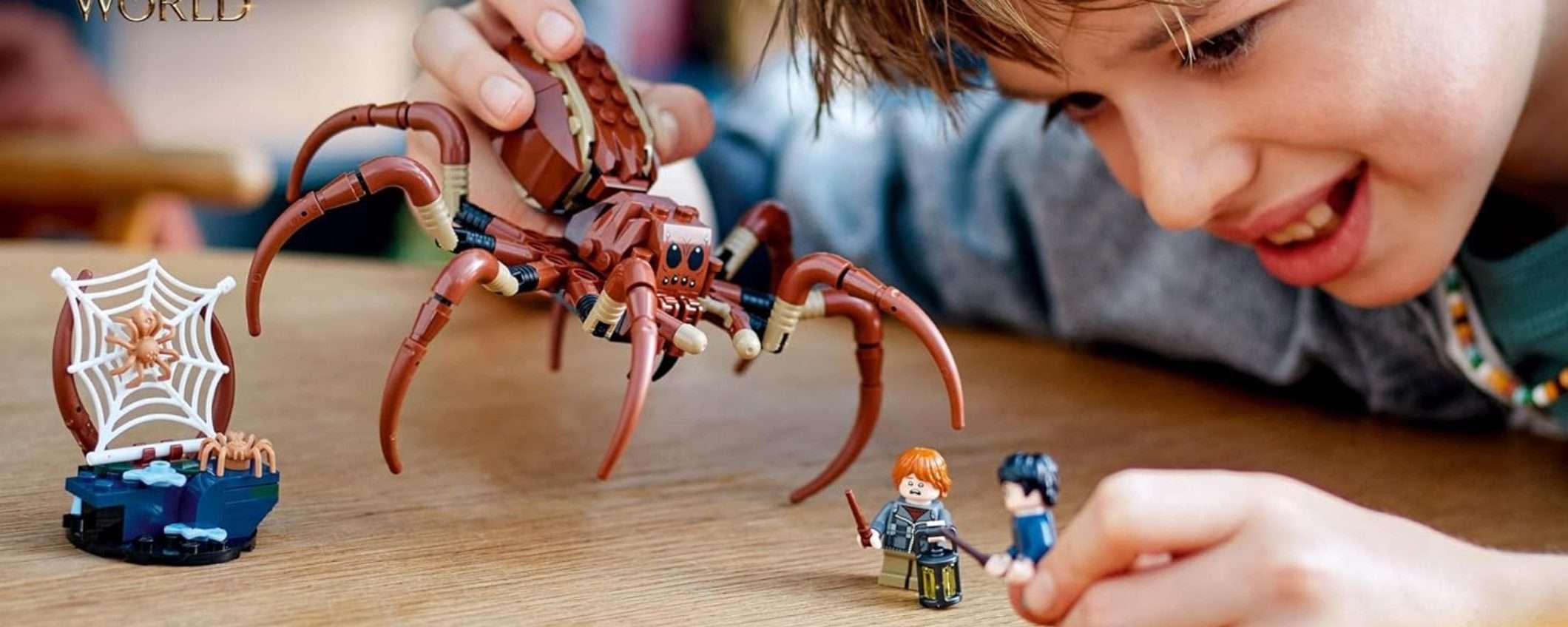 Il nuovo LEGO Harry Potter Aragog nella Foresta è in offerta a meno di 20 euro