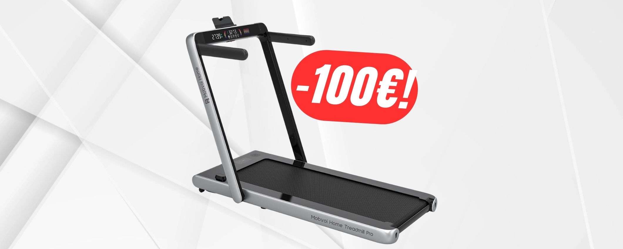 Allenati nel tuo salotto con il TAPIS ROULANT a 100€ in meno grazie ad Amazon!