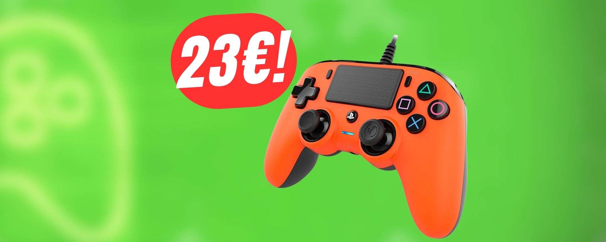 Il PAD per PS4 e PC crolla del -47% (lo paghi solo 23€!)