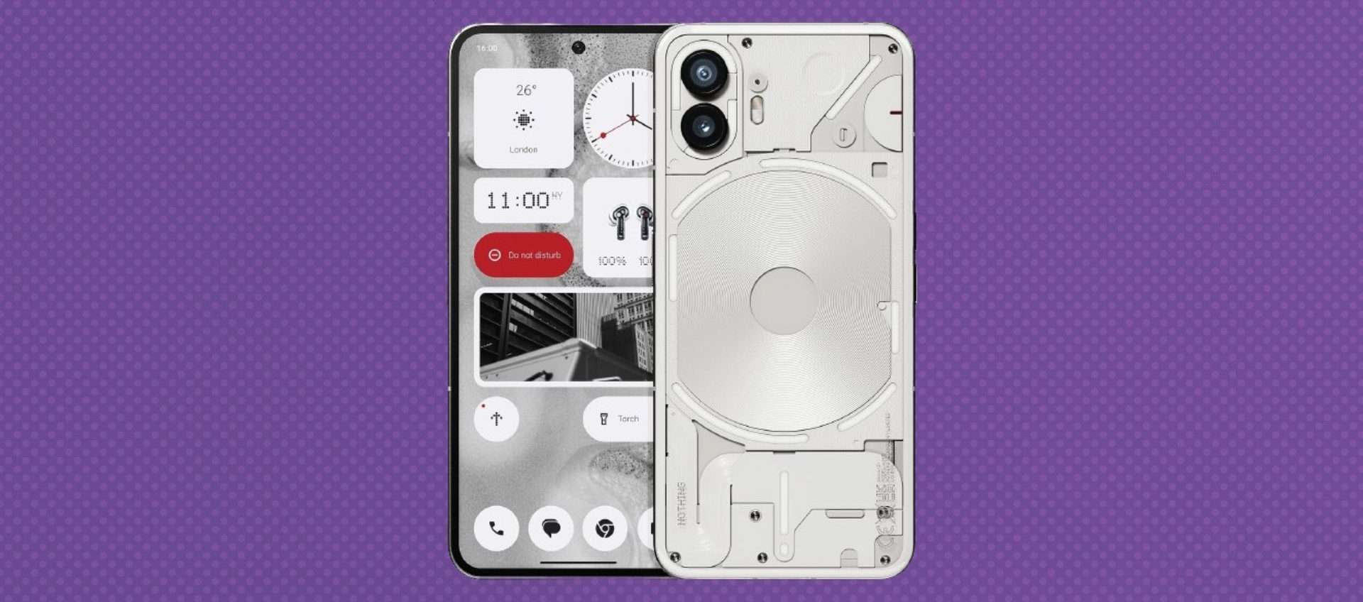 Nothing Phone (2), il prezzo crolla a soli 516€: carismatico e potente