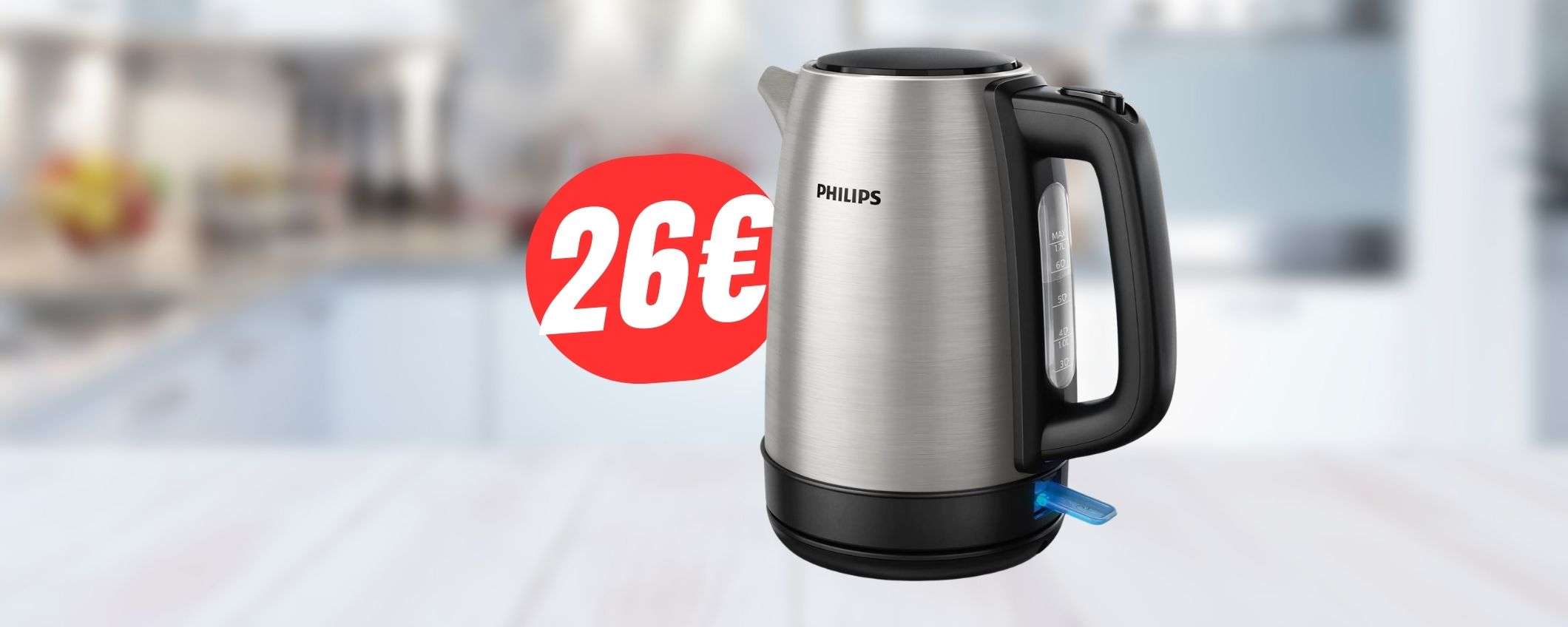 PREZZONE per il BOLLITORE Philips, in offerta su Amazon (-13€)