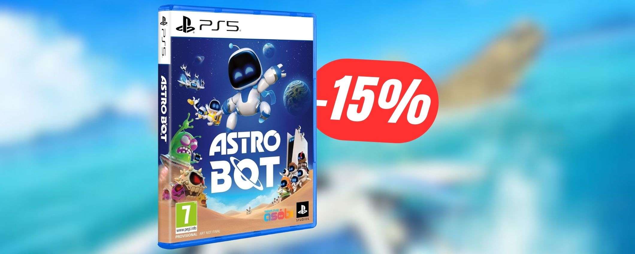 Risparmia su ASTRO BOT per PS5 (in PREORDINE al -15%!)