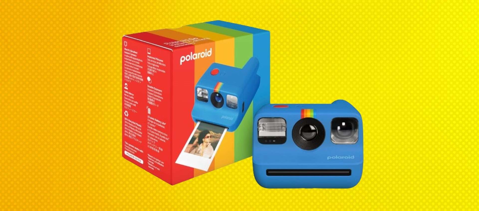 La Polaroid Go 2 è in offerta al minimo storico: la più piccola delle istant camera