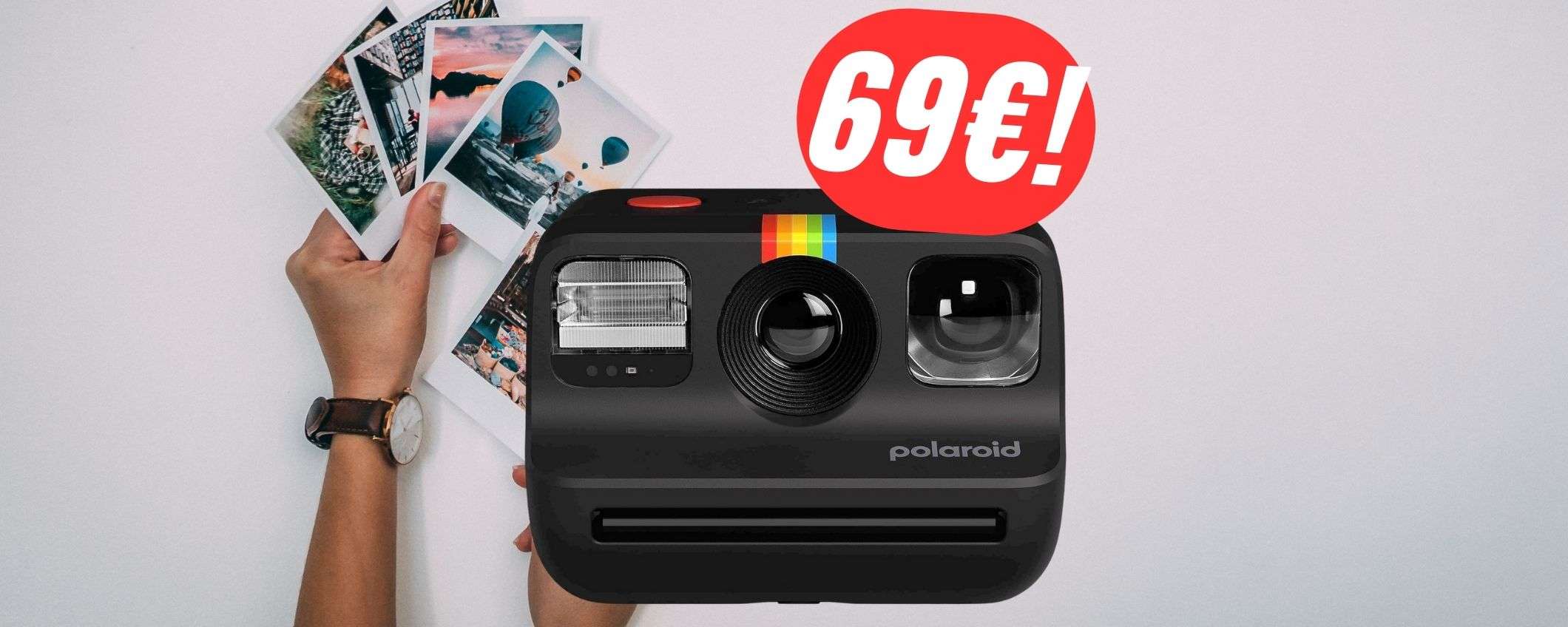 MINIMO STORICO per questa Polaroid a 69€ su Amazon!