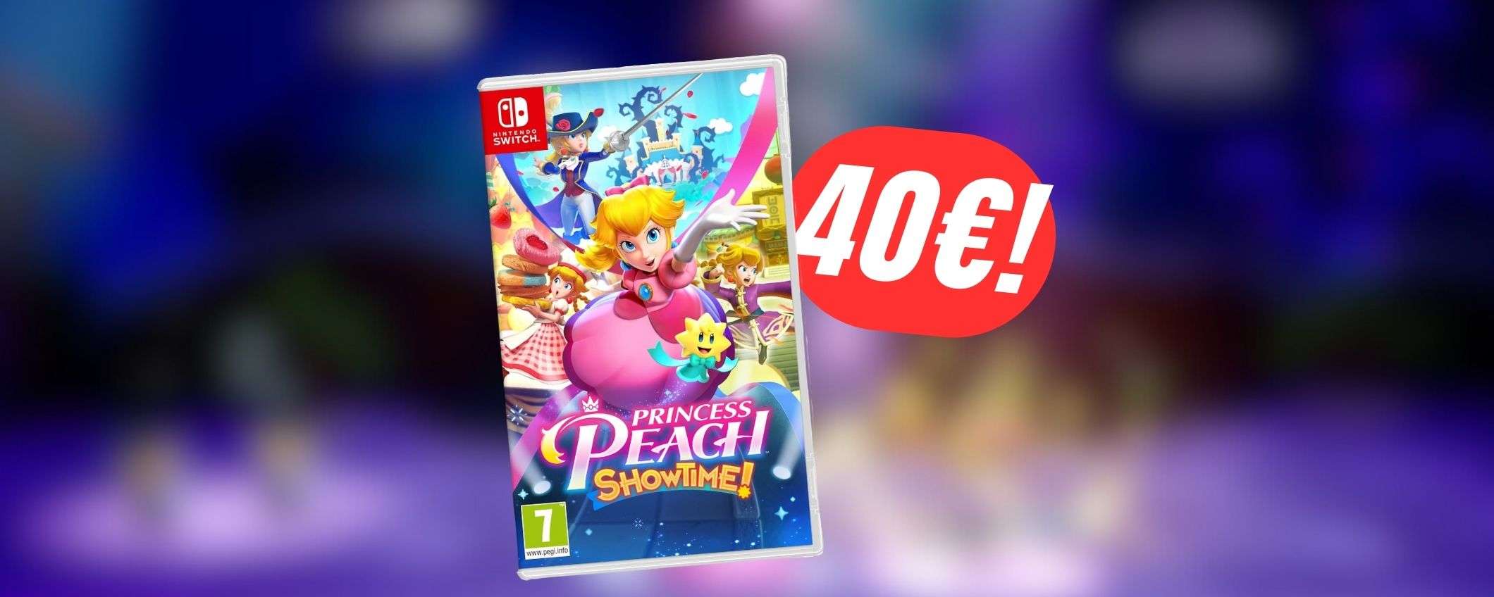 Princess Peach: Showtime! crolla a soli 40€ su Amazon!