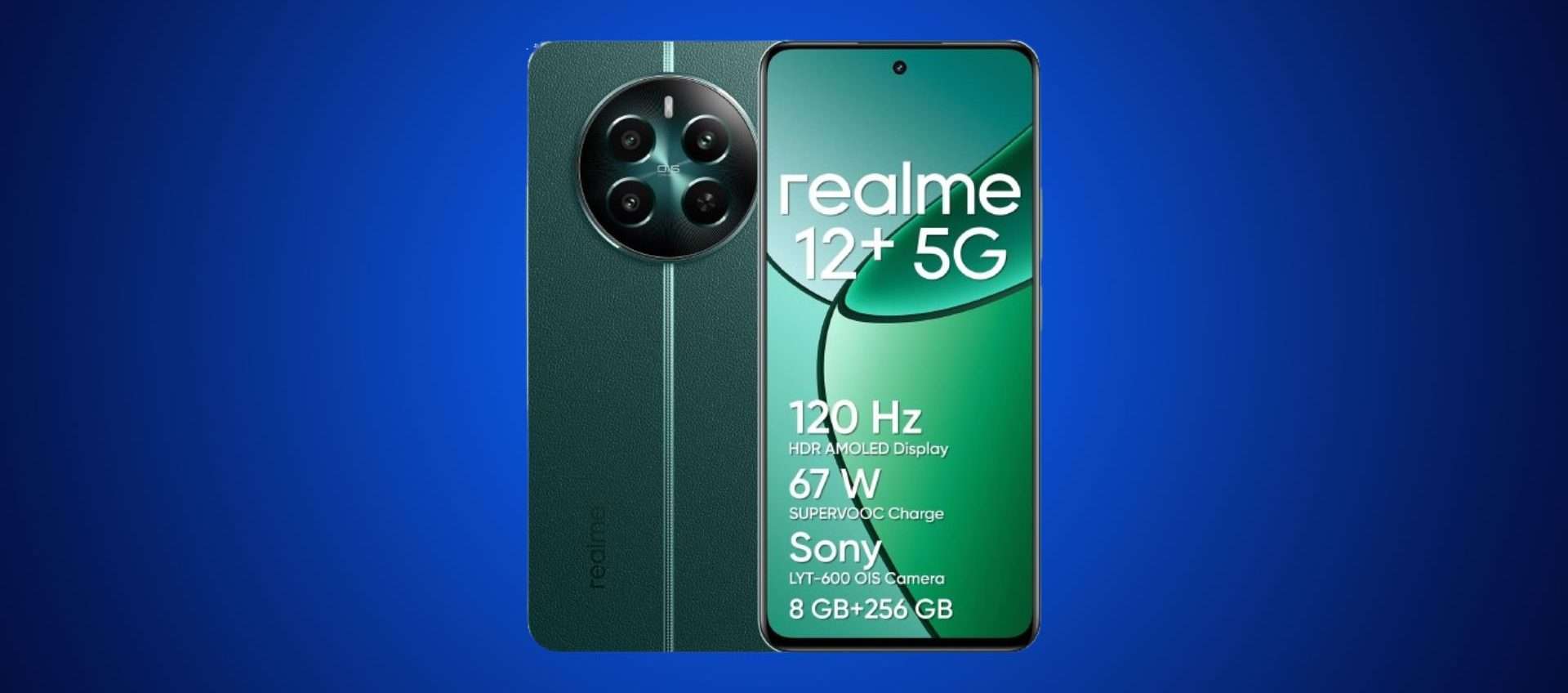 Realme 12+ 5G in offerta al MINIMO STORICO: ne rimangono ancora pochissimi