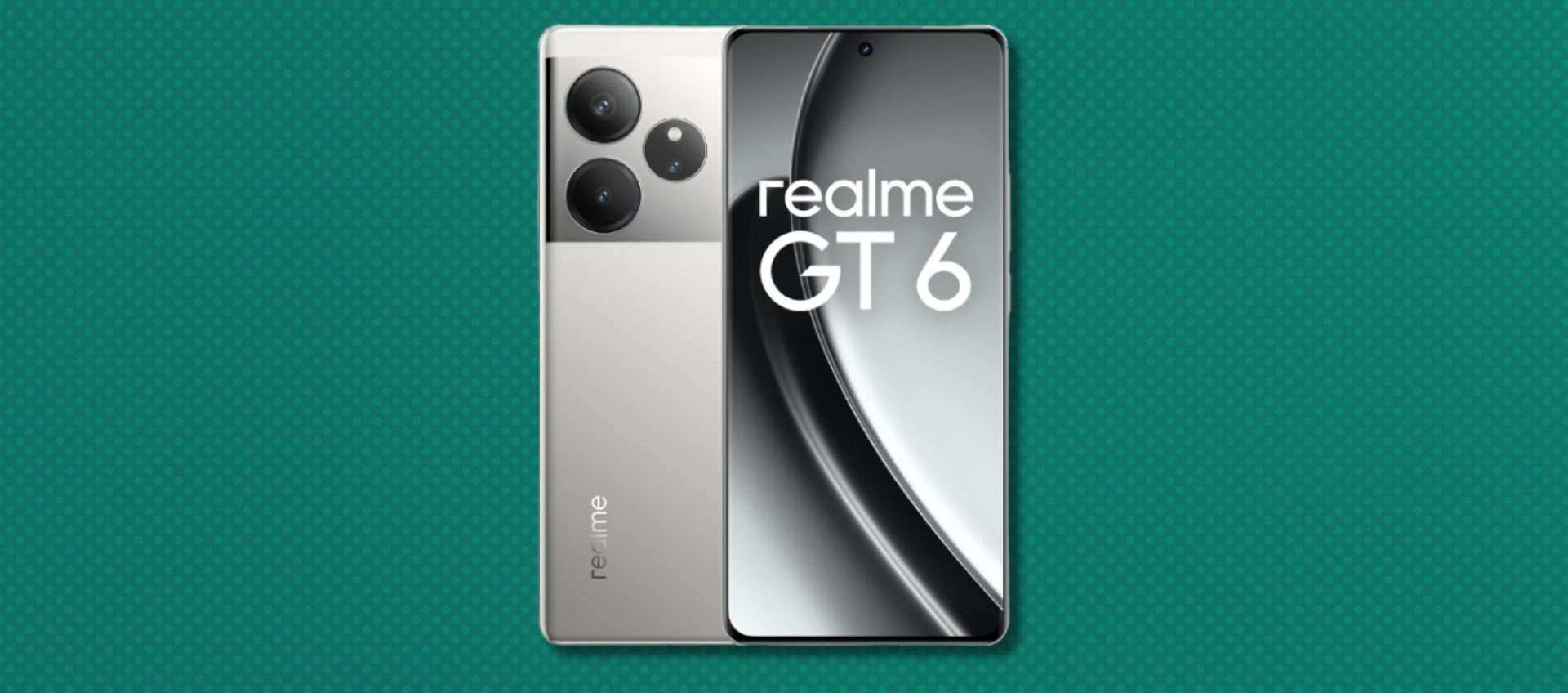 Realme GT6 (8/512GB): nuovo, potente e già in offerta a 629€ (-21%)