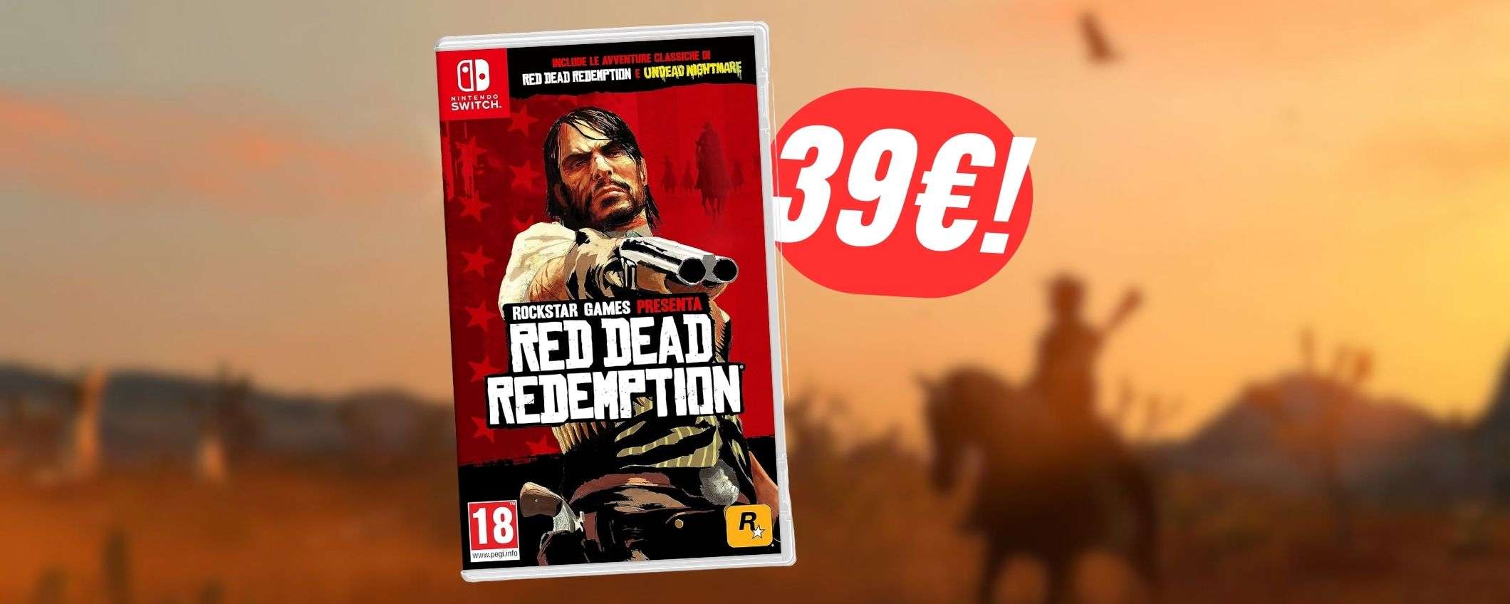 Vivi il vecchio west sulla tua Nintendo Switch con Red Dead Redemption in OFFERTA!