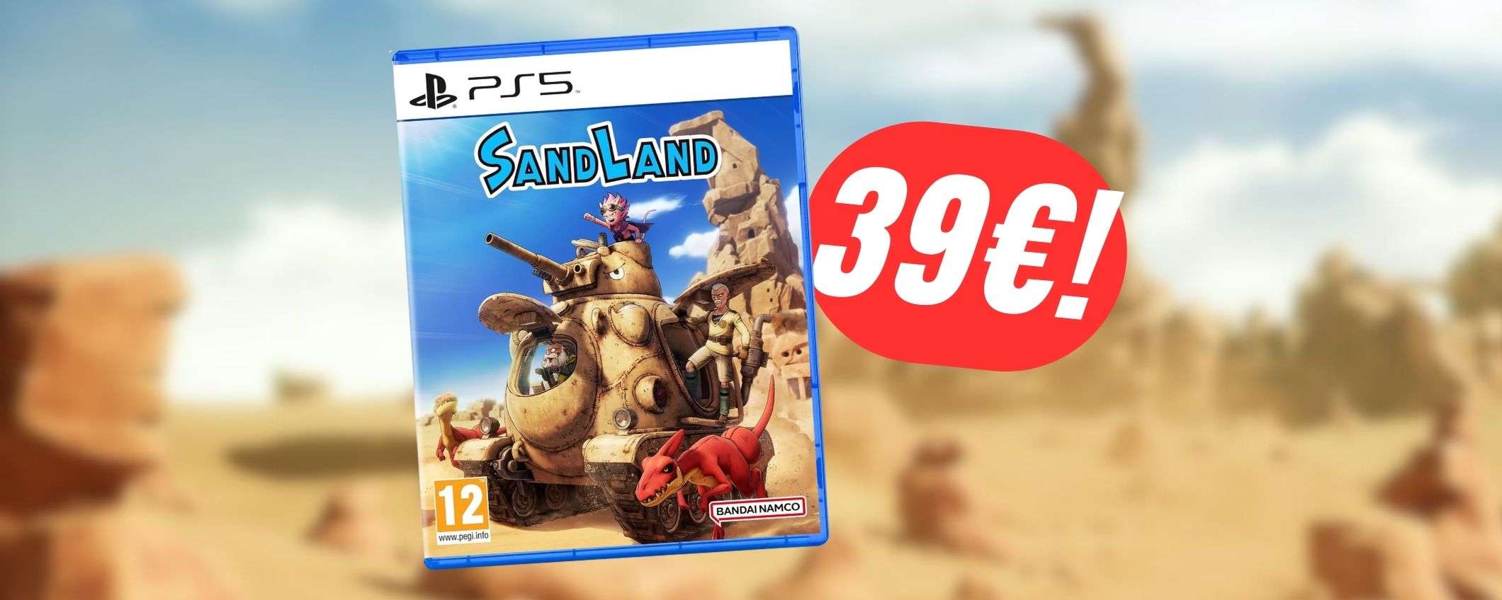 Sand Land: il gioco dell'aurore di Dragon Ball è scontato del -30% su Amazon!