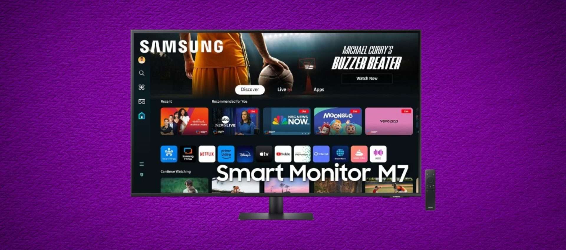 Il Samsung Smart Monitor M7 è in offerta al MIGLIOR PREZZO di sempre