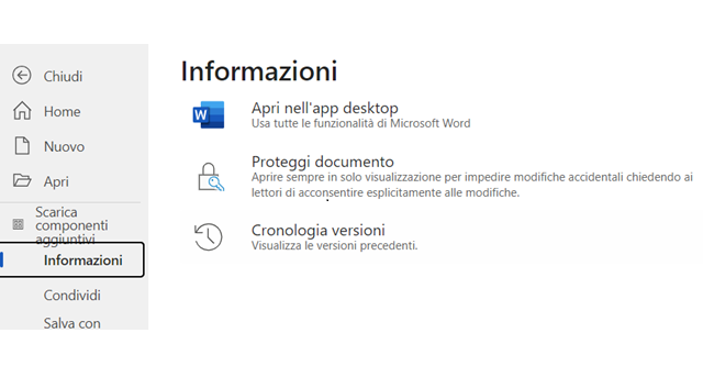 Microsoft Word: recupero dei file in caso di problemi