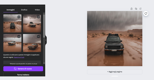 Canva dalle grafiche alle immagini AI