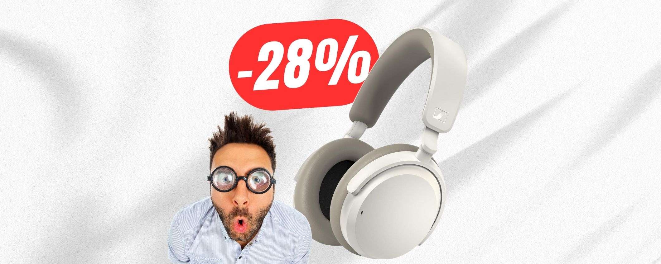 Elimina i rumori intorno a te con le CUFFIE Sennheiser al -28% su Amazon!