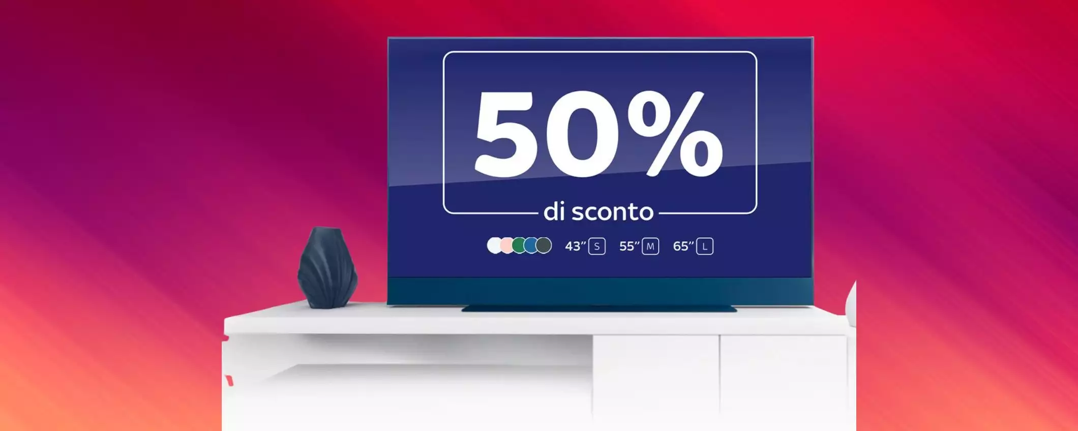 Sky Glass: con la promo Euro 2024 è tuo al 50% di SCONTO