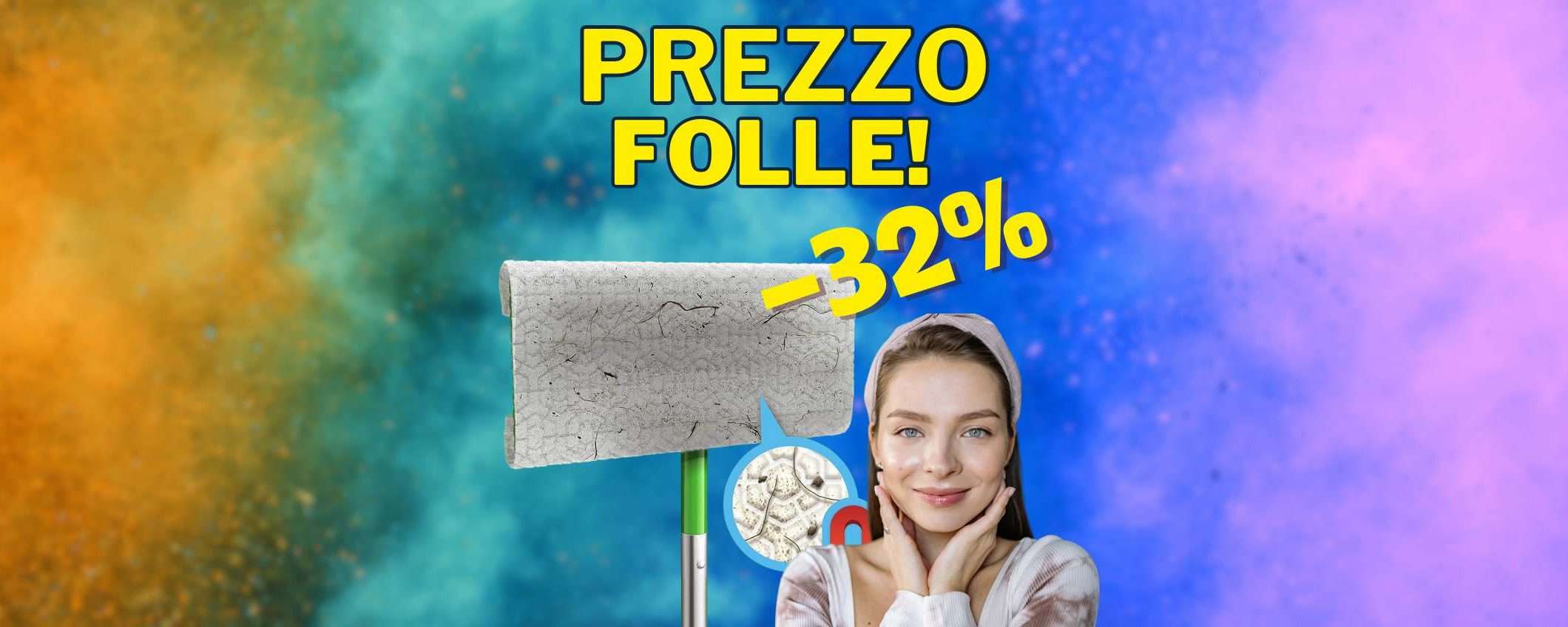 99 panni Swiffer catturapolvere in sconto del 32%!