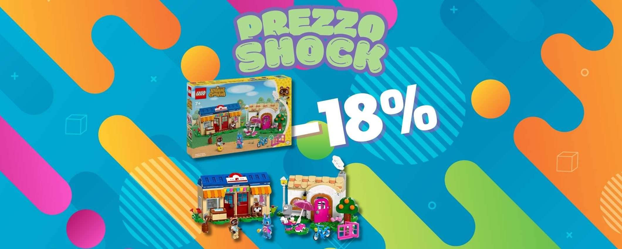 LEGO Animal Crossing in sconto del 18%: prezzo SHOCK