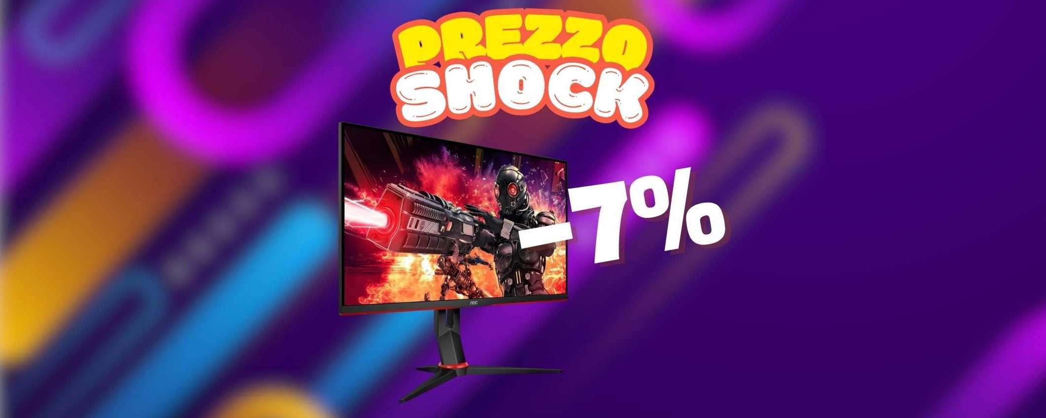 Monitor AOC Gaming 24G2ZE in sconto TOP (-7%)