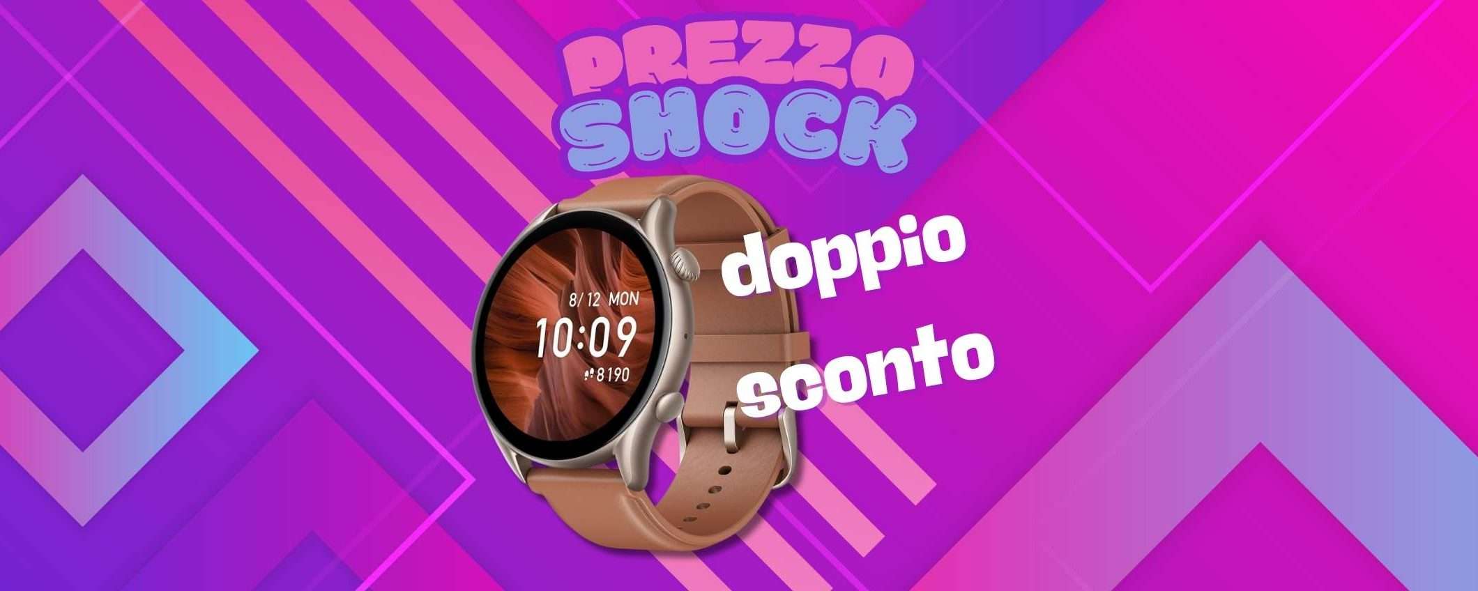 Ottimo smartwatch Amazfit GTR 3 PRO, in DOPPIO sconto