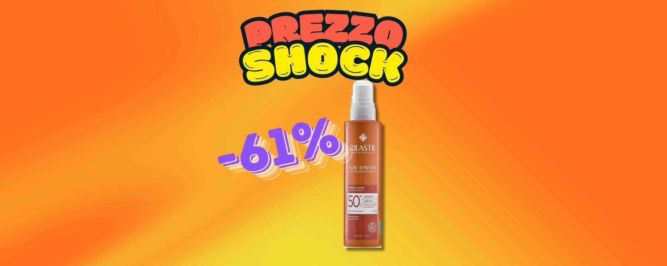 Crema solare Rilastil: top prodotto a un prezzo SHOCK (-61%)