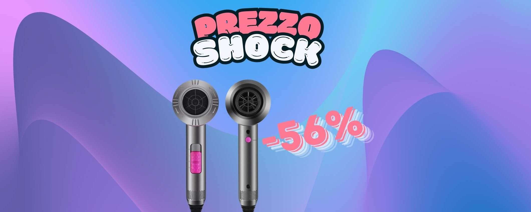 Asciugacapelli Faszin super potente in sconto del 56%!