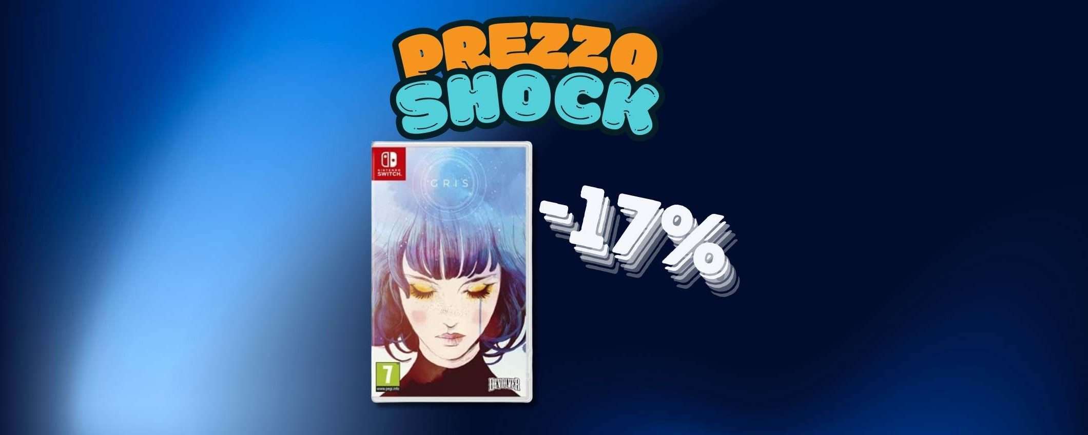 Gris per Nintendo Switch in sconto del 17%, prezzo SHOCK