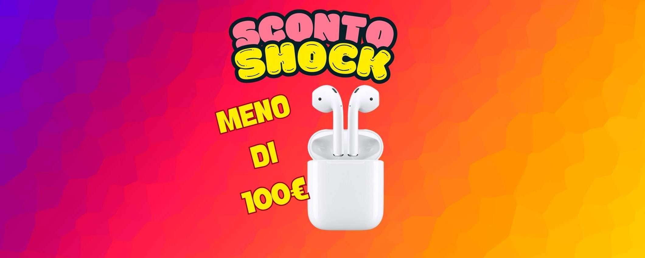 Auricolari AirPods 2ª Generazione in sconto di 50€