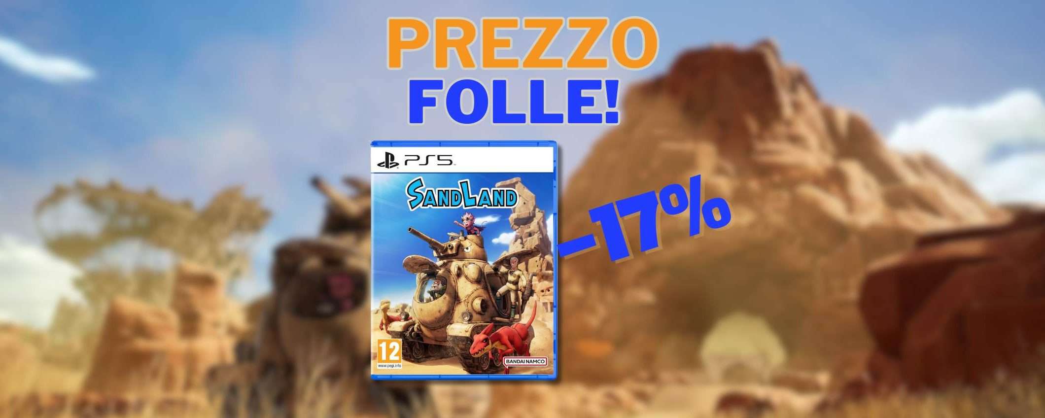 Gioca a Sand Land a un prezzo FOLLE (-30%)