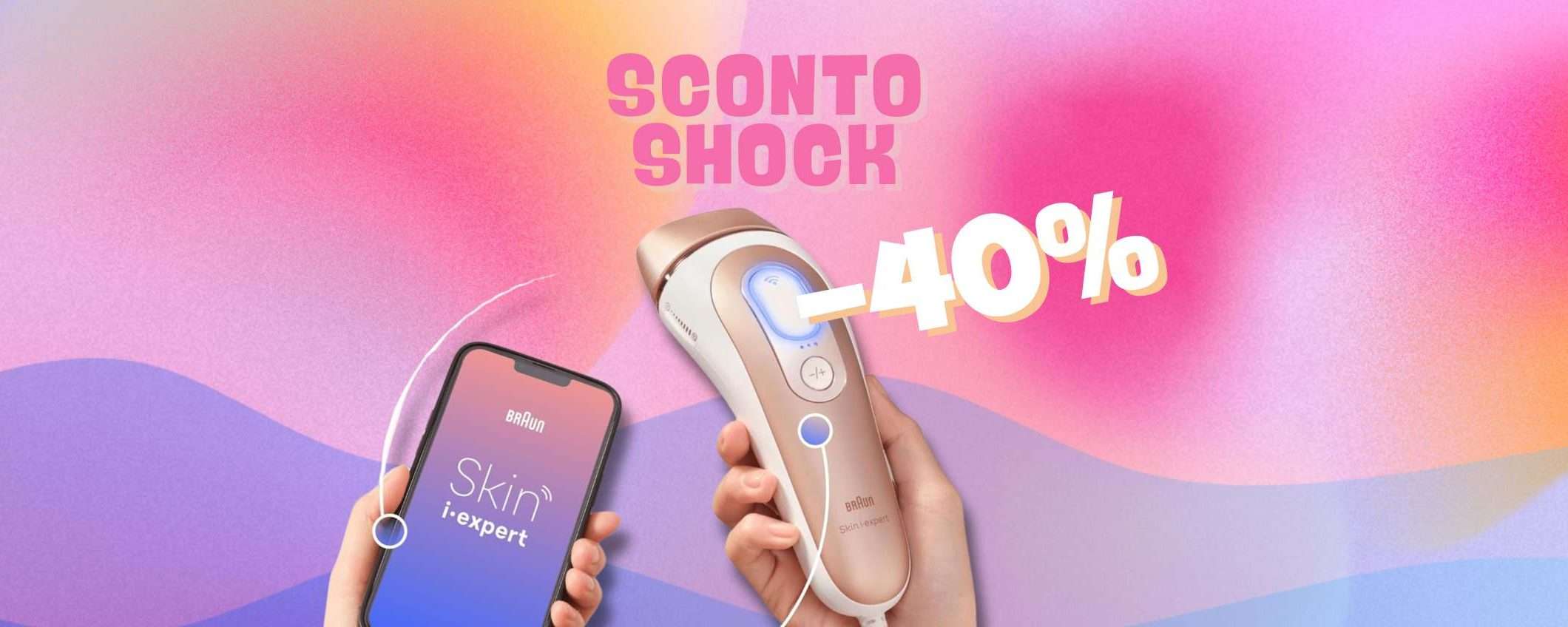 Braun Skin I-Expert per pelle sempre senza peli (-40%)