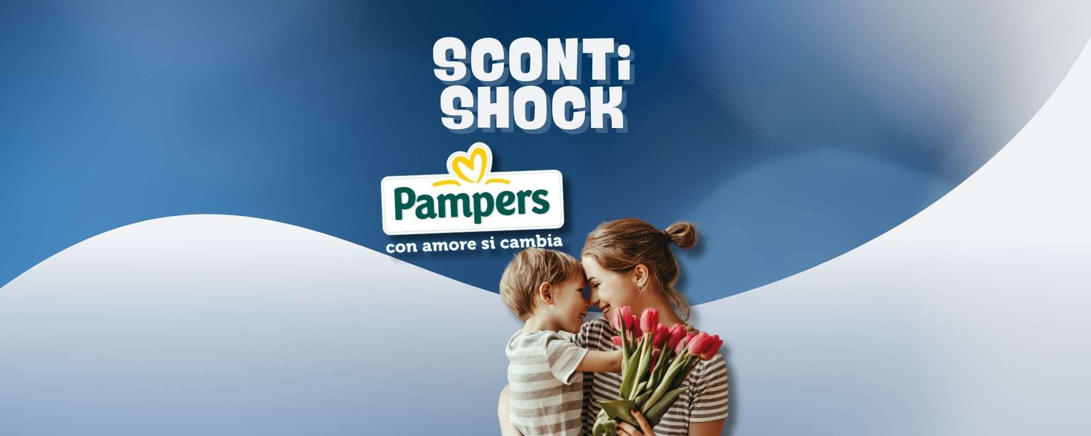 Il meglio degli sconti Pampers su Amazon (-30%)