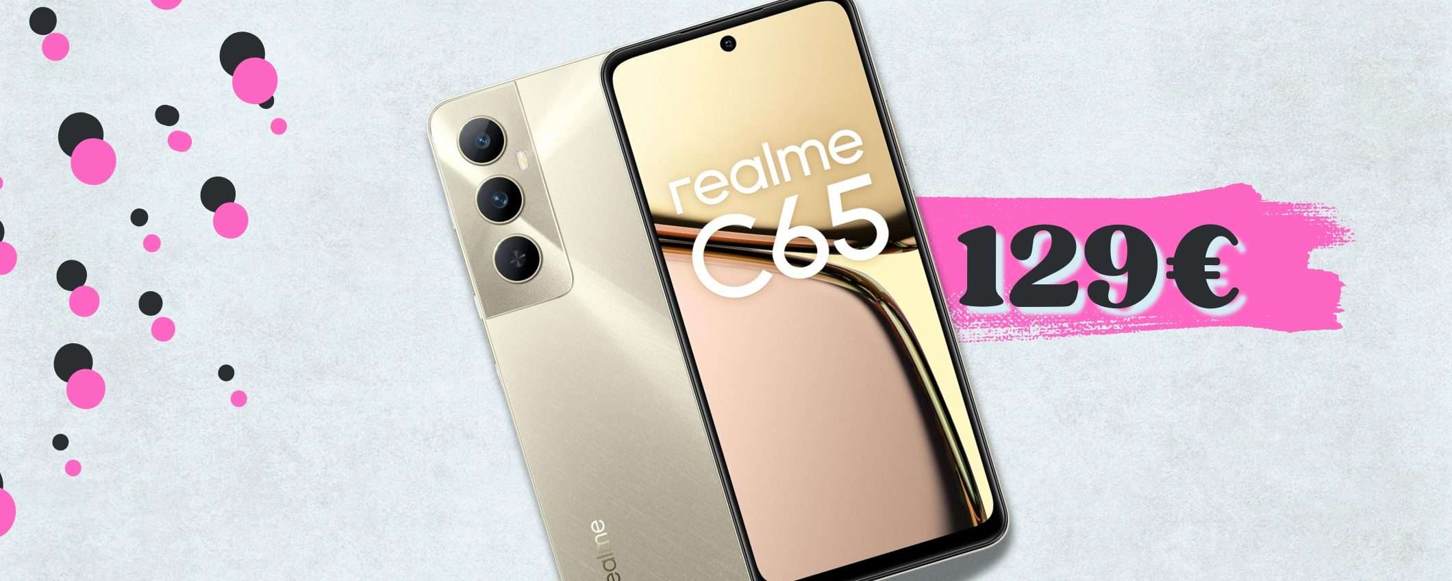 Realme C65 è uno smartphone BEST BUY a 130€, prestazioni ottime