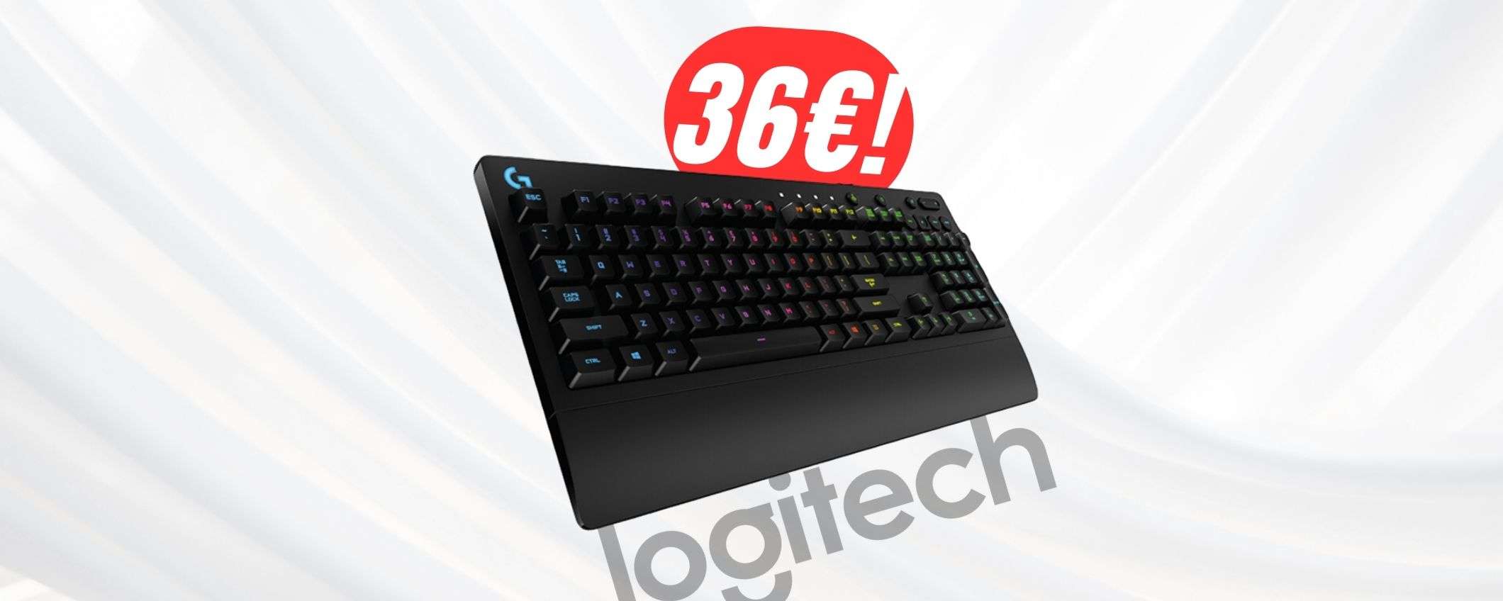 Questa tastiera da gaming è IMPERMEABILE, RGB e costa solo 36€!