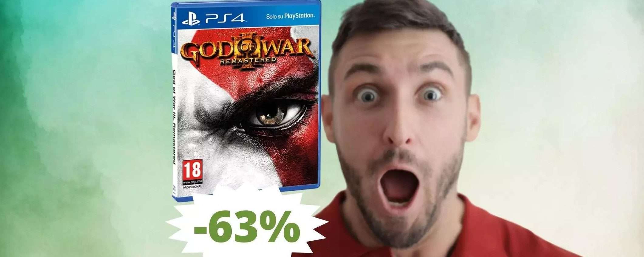 God of War III Remastered (PS4): il gioco da avere OGGI