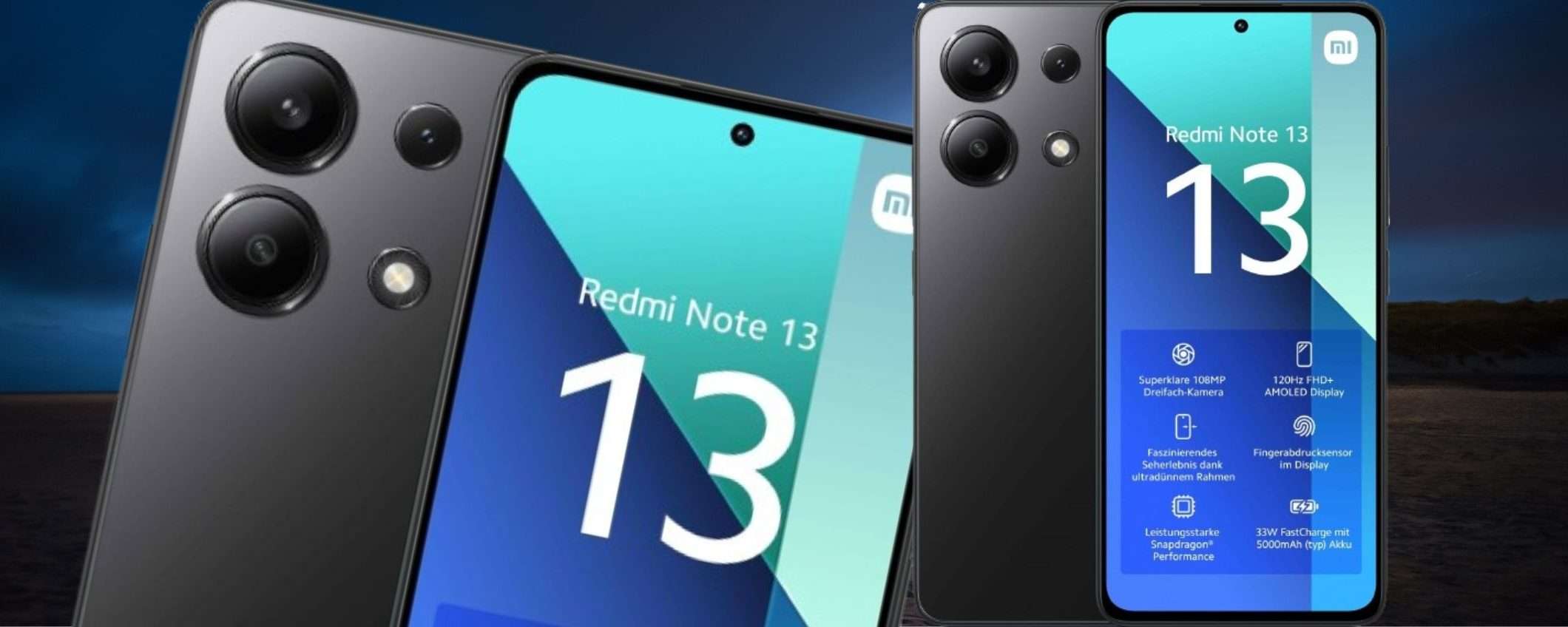 Xiaomi Redmi Note 13 a 149€ è PURA MAGIA: 108MP, 6/128GB e AMOLED 120Hz