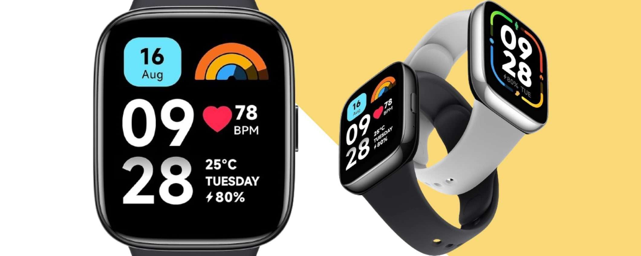 Xiaomi Redmi Watch 3 Active a 39€ è WOW: telefonate, sport e salute al polso