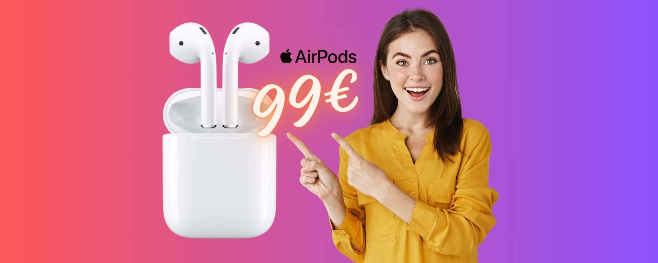 AirPods di seconda generazione a 99€ è un VERO AFFARE, ora su Amazon