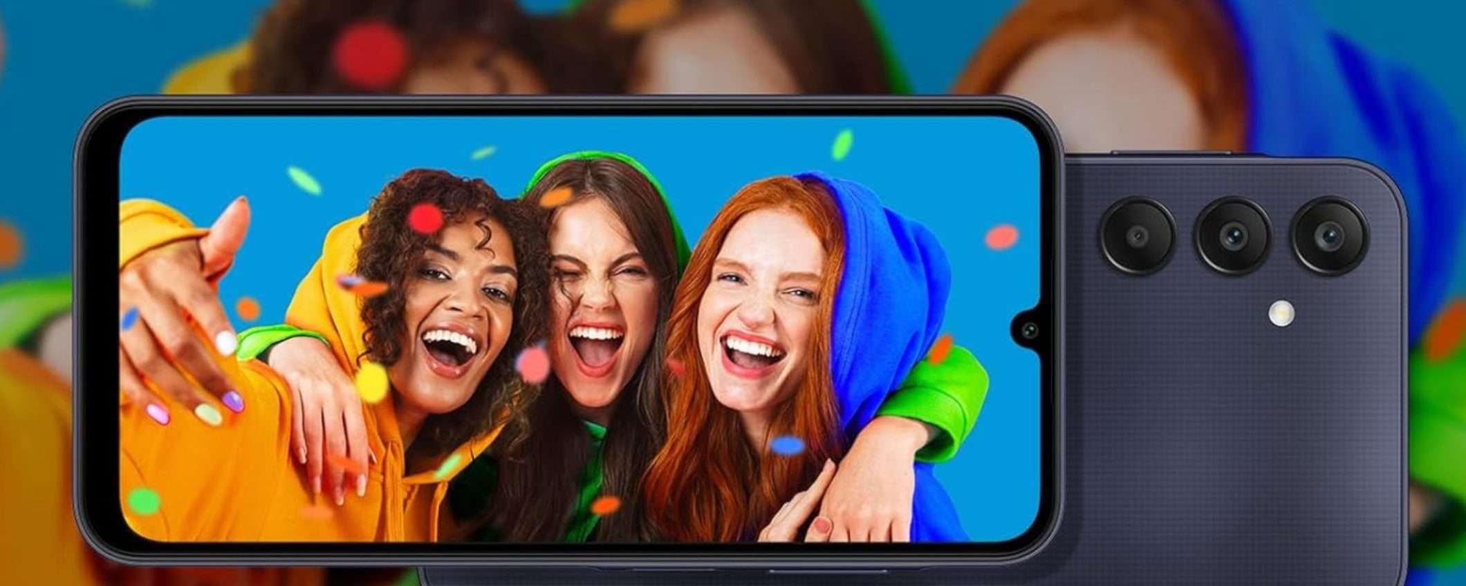 Amazon SCONVOLGE tutto con il 43% di sconto sul Galaxy A25 5G di Samsung