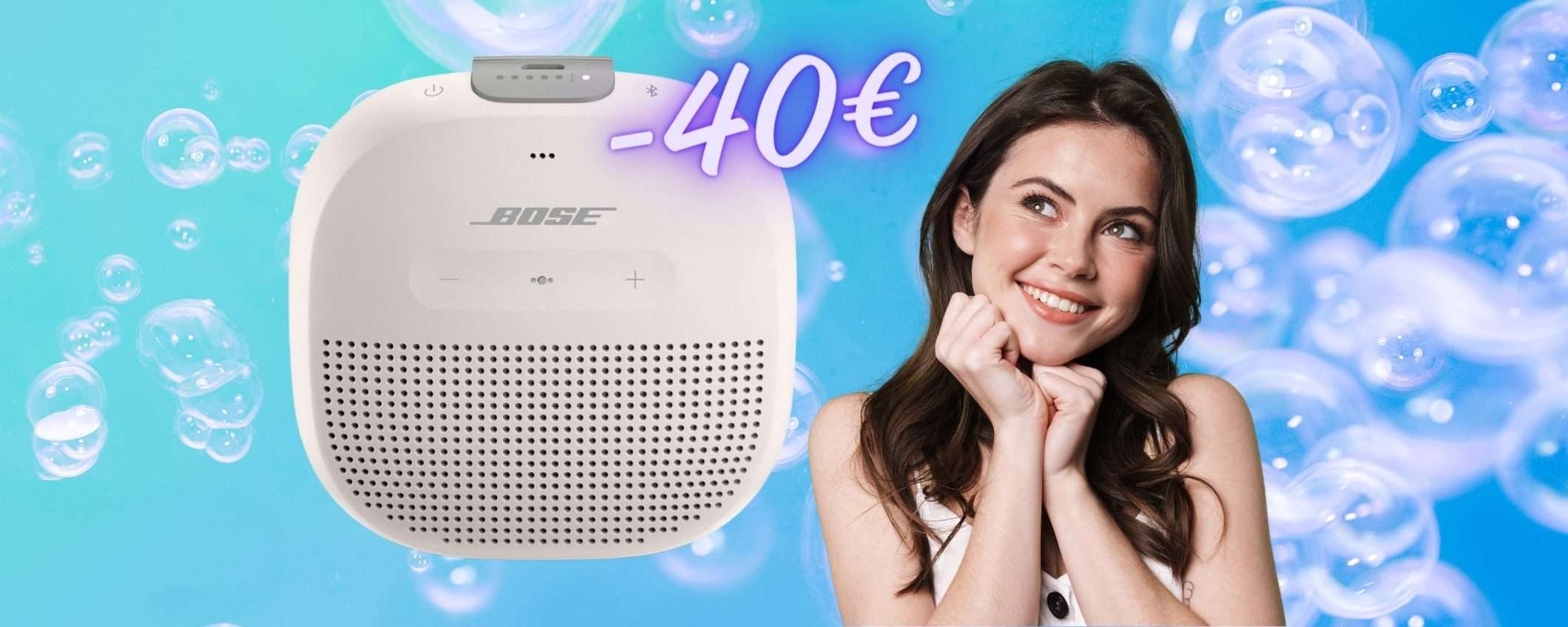 Bose SoundLink Micro: speaker piccolo ma POTENTE in SCONTO di 40€