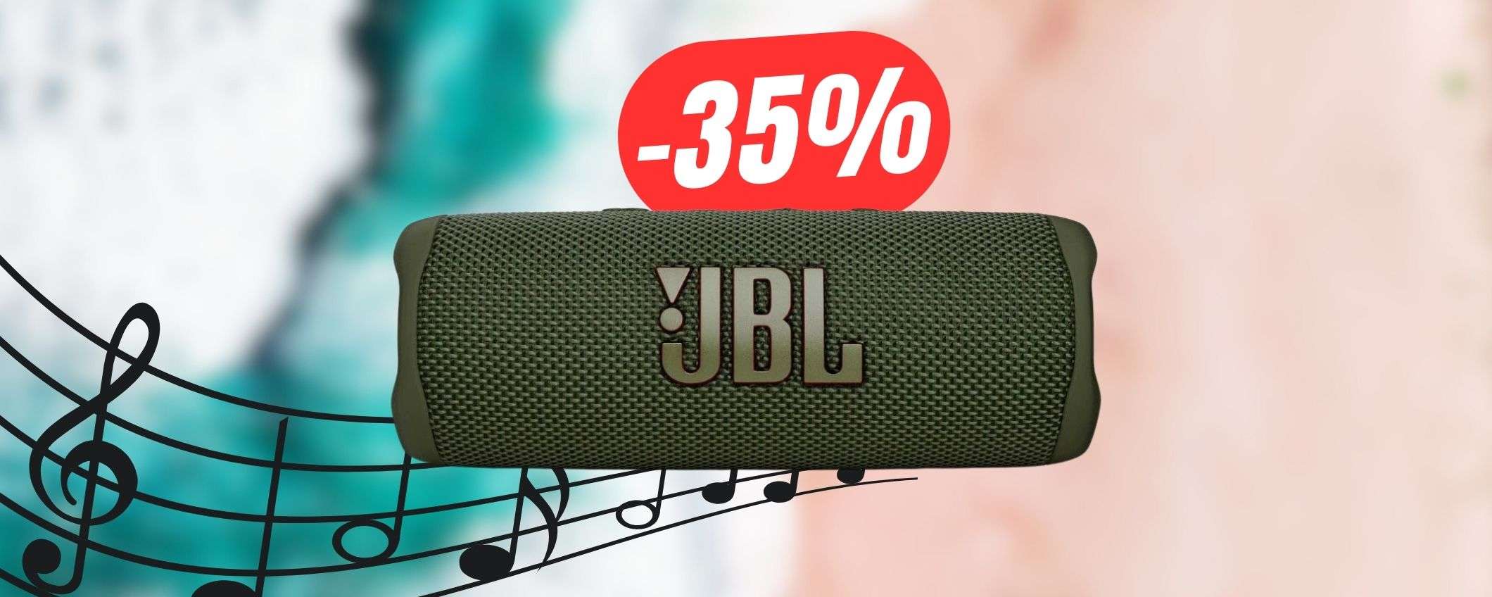 Musica ovunque grazie alla CASSA Bluetooth JBL (a -53€ in meno!)