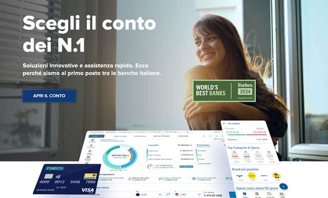 conto fineco homepage