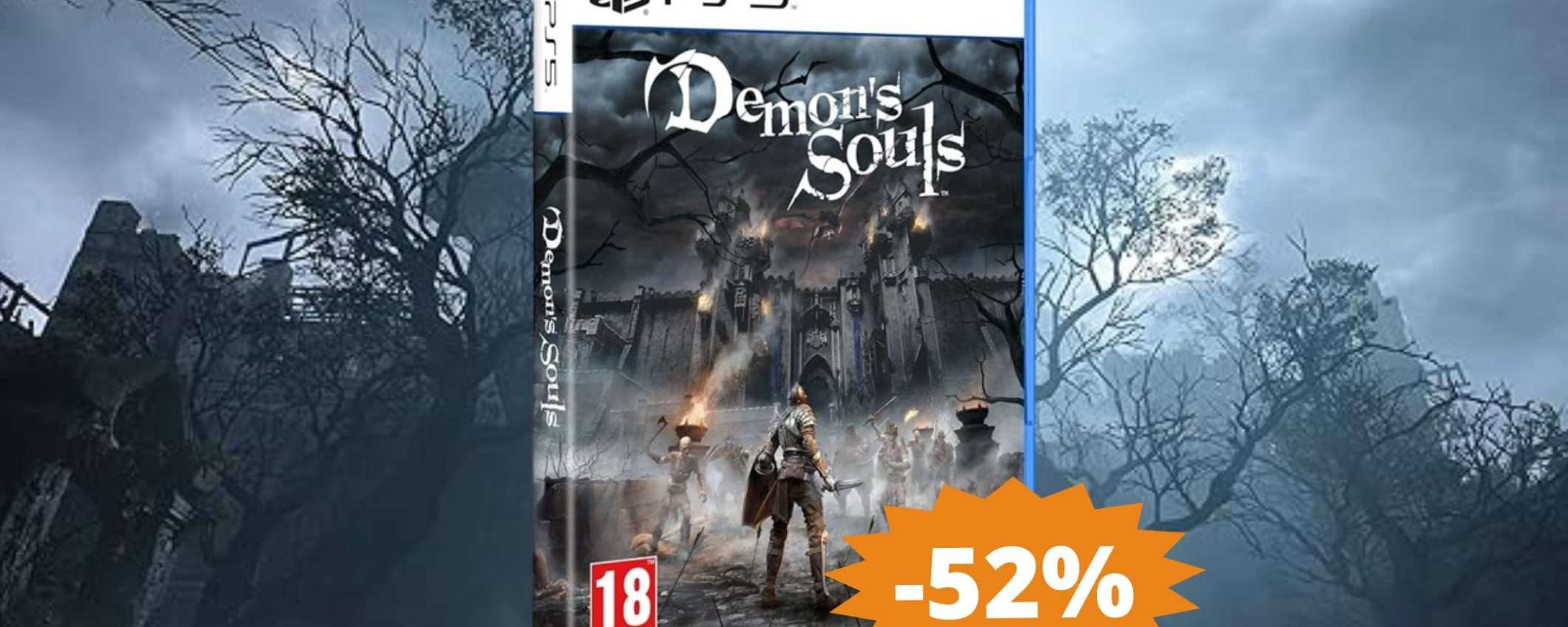 Demon's Souls per PS5: sconto EPICO del 52% su Amazon