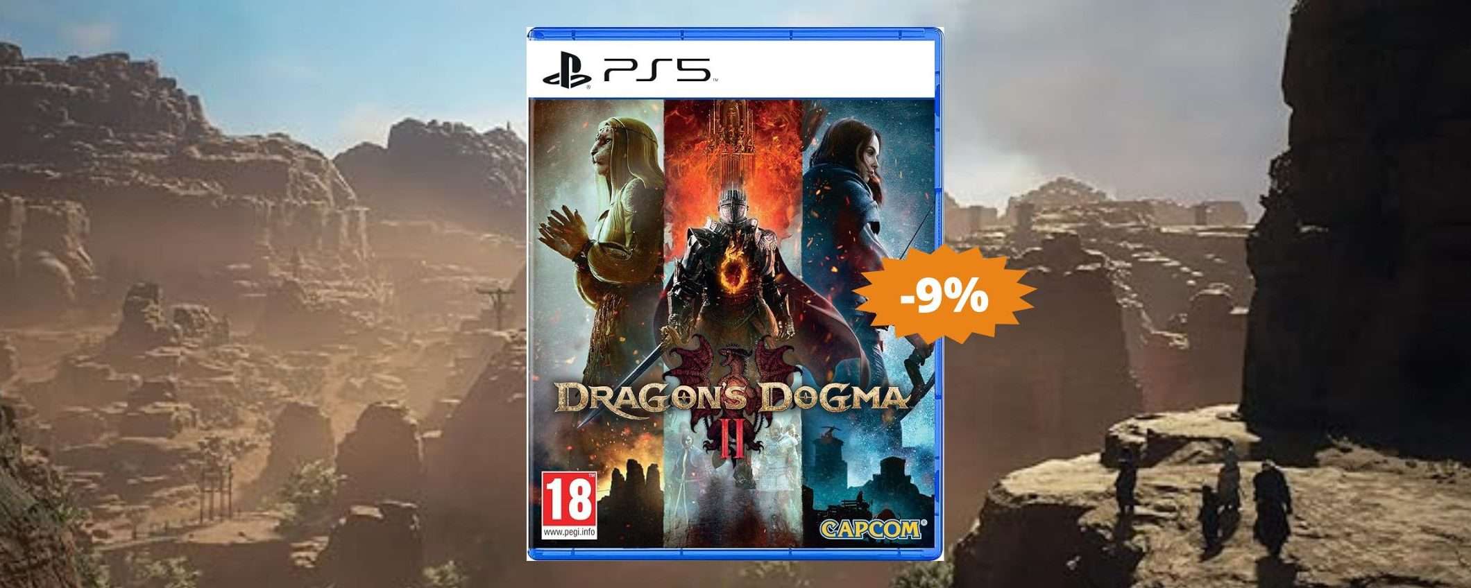 Dragon's Dogma 2 per PS5: la storia EPICA continua (-9%)