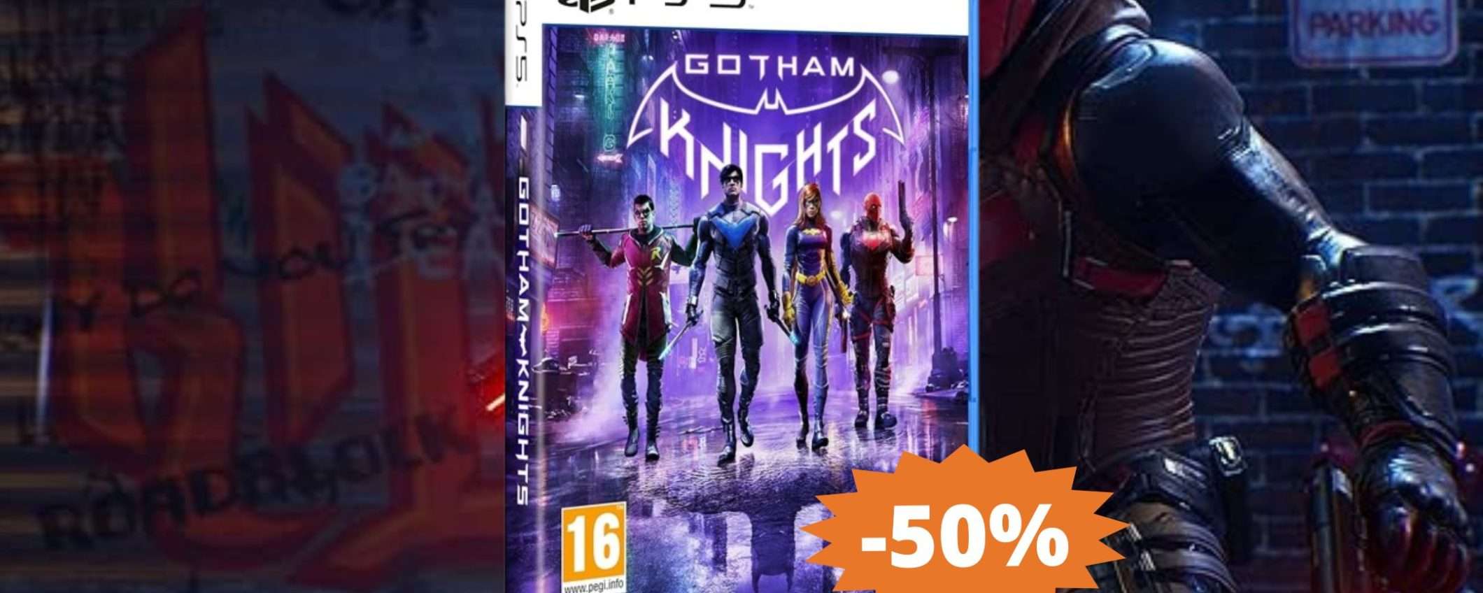 Gotham Knights per PS5: il metà prezzo IMPERDIBILE su Amazon