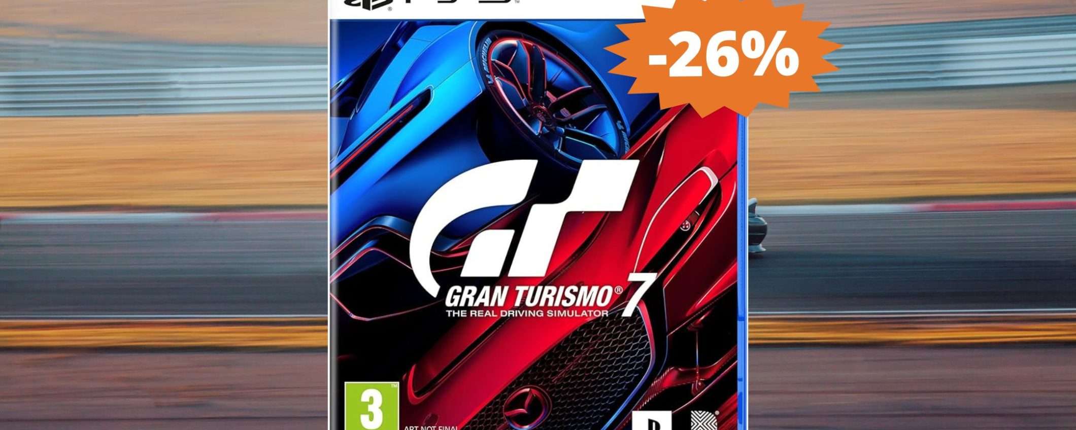 Gran Turismo 7 per PS5: MEGA sconto del 40% su Amazon