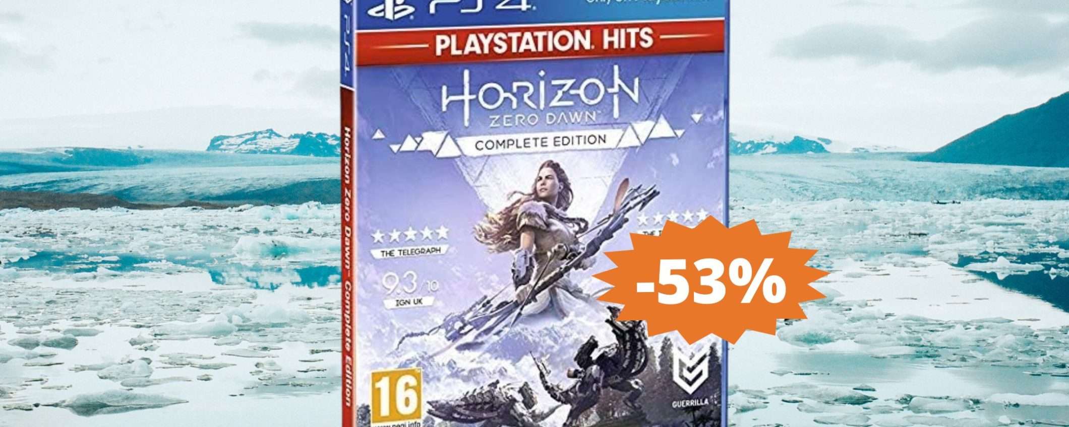 Horizon Zero Dawn per PS4: sconto FOLLE del 53% su Amazon