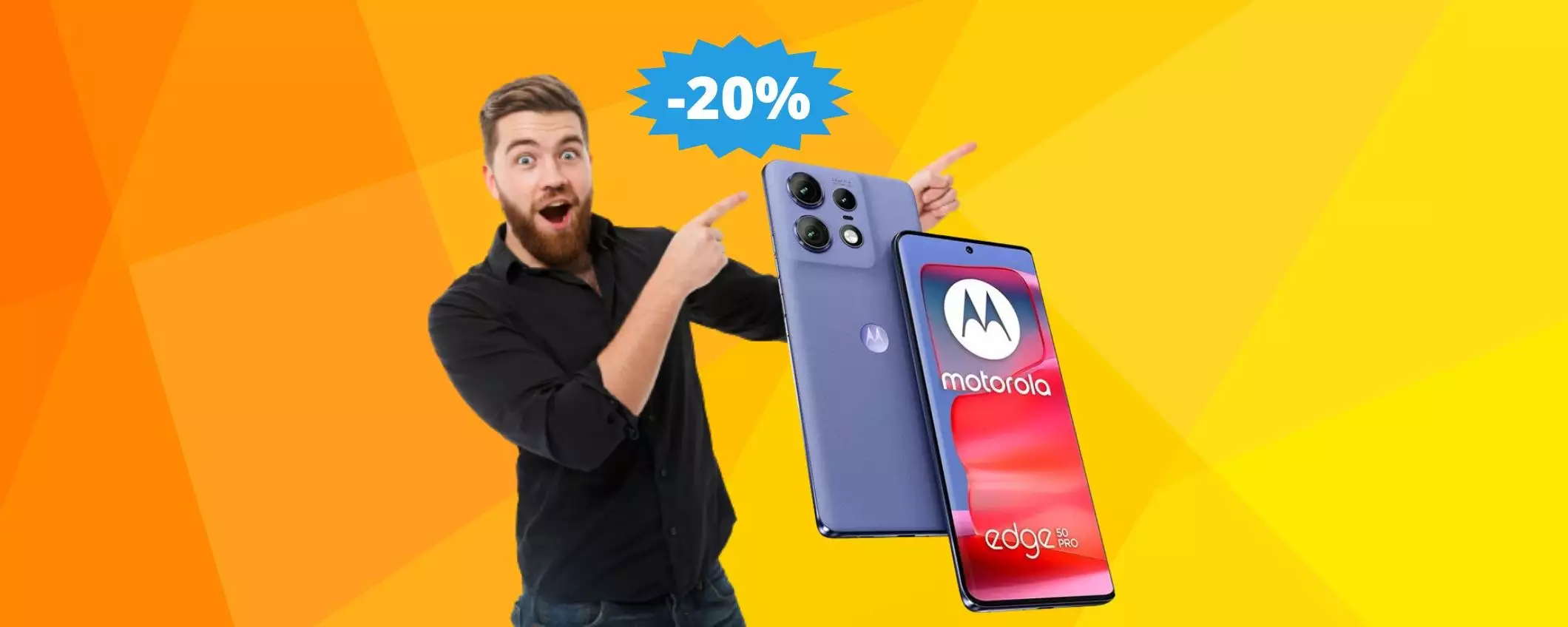 Motorola Edge 50 Pro: bello, potente e in SUPER sconto