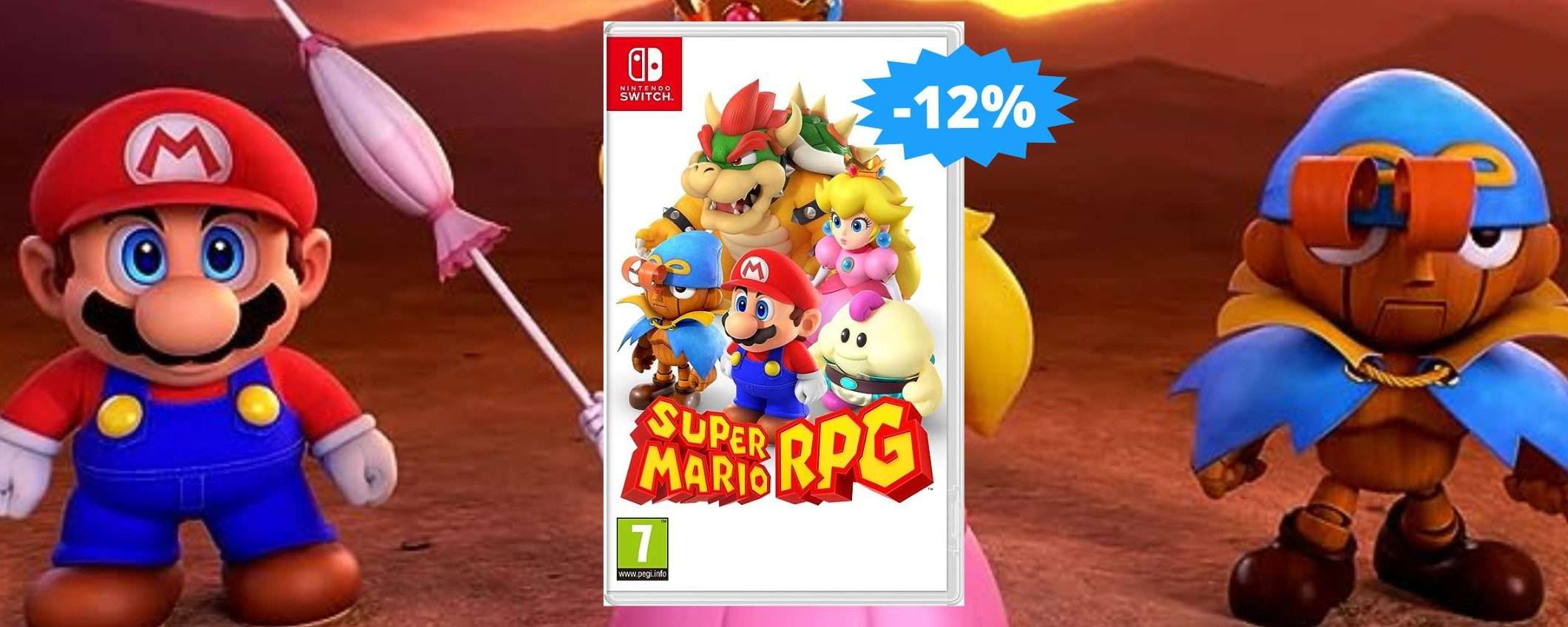 SUPER MARIO RPG per Switch: un'avventura EPICA (-12%)