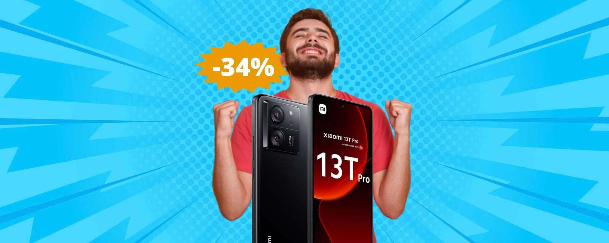 Xiaomi 13T Pro: IMBATTIBILE a questo prezzo (-34%)