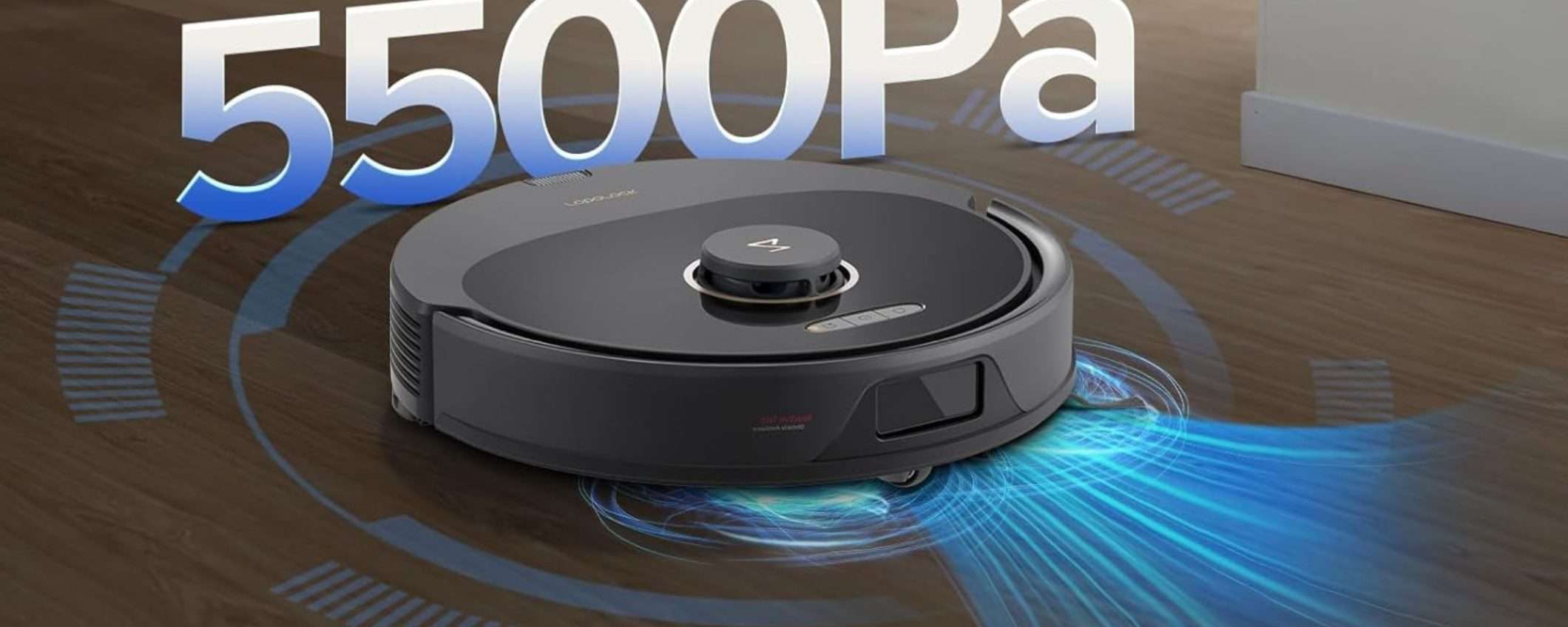 Coupon SHOCK di 120€ su Amazon per il robot aspirapolvere Roborock Q8 Max