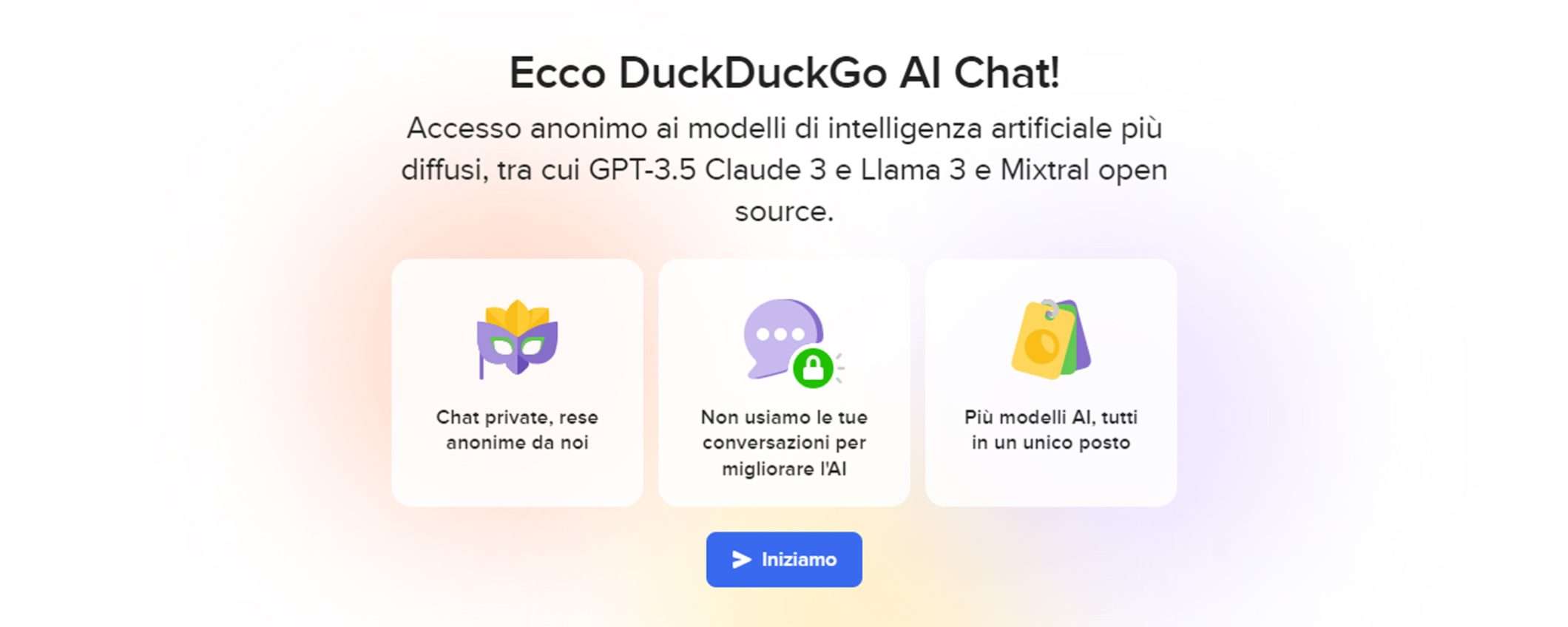 DuckDuckGo lancia un chatbot AI, con attenzione particolare alla privacy