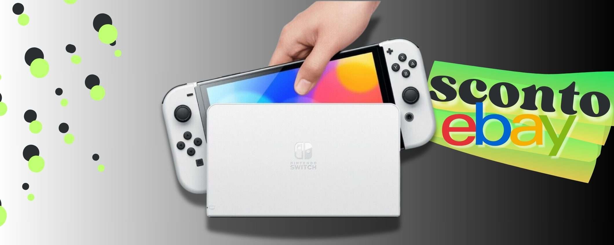 Nintendo Switch OLED: è arrivata l'ora di comprarla, 280€ su eBay